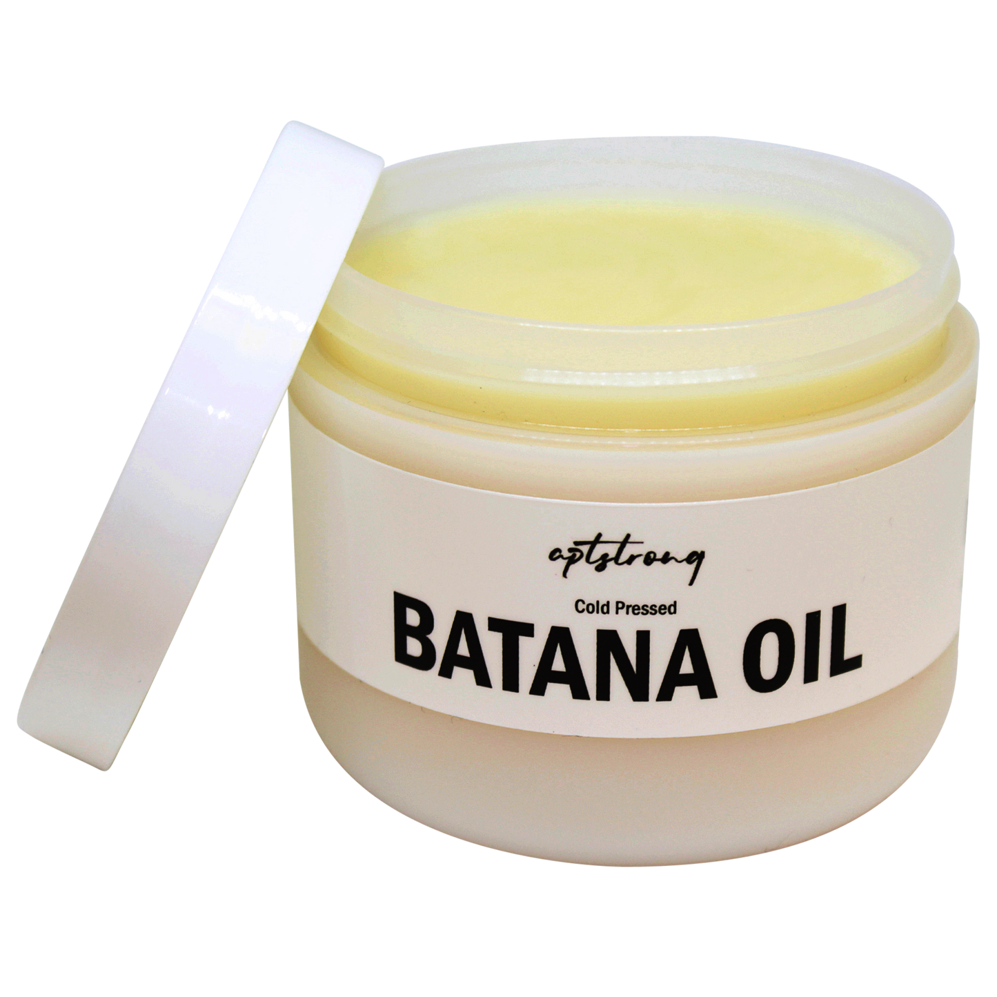 Batana Oil for Hair Growth – 100% Raw & Unrefined - Organic Cold Pressed, No Smokey Odor - Made in USA from Honduras - 4 oz Solid