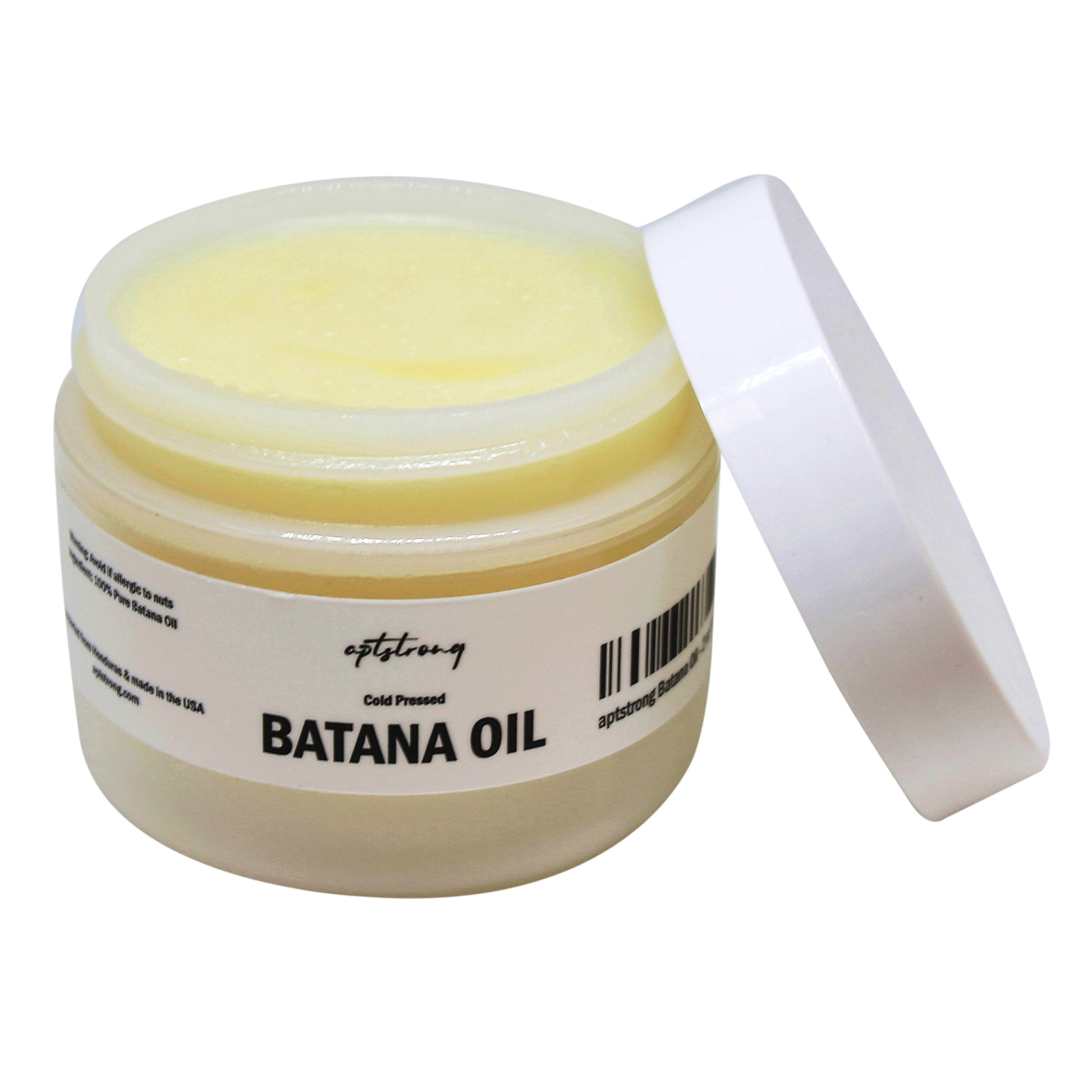 Batana Oil Organic for Hair Growth - Cold Pressed Unrefined Pure – Your Beard Body Curls Eyebrows Nails Scalp Skin - 100% Natural Raw No Burnt Smell - Leave In Travel Size - USA Made from Honduras Seeds